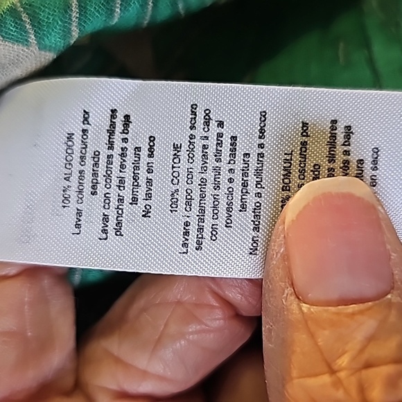 BOOHOO, Long lovely robe or street wear.‎ Green/blue. Size medium. - Picture 12 of 12